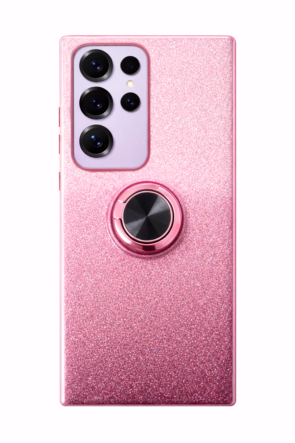 Samsung S25 Ultra - Fusion Chrome Ring Case - Pink